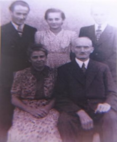 Historisches Familienfoto der Familie Menke